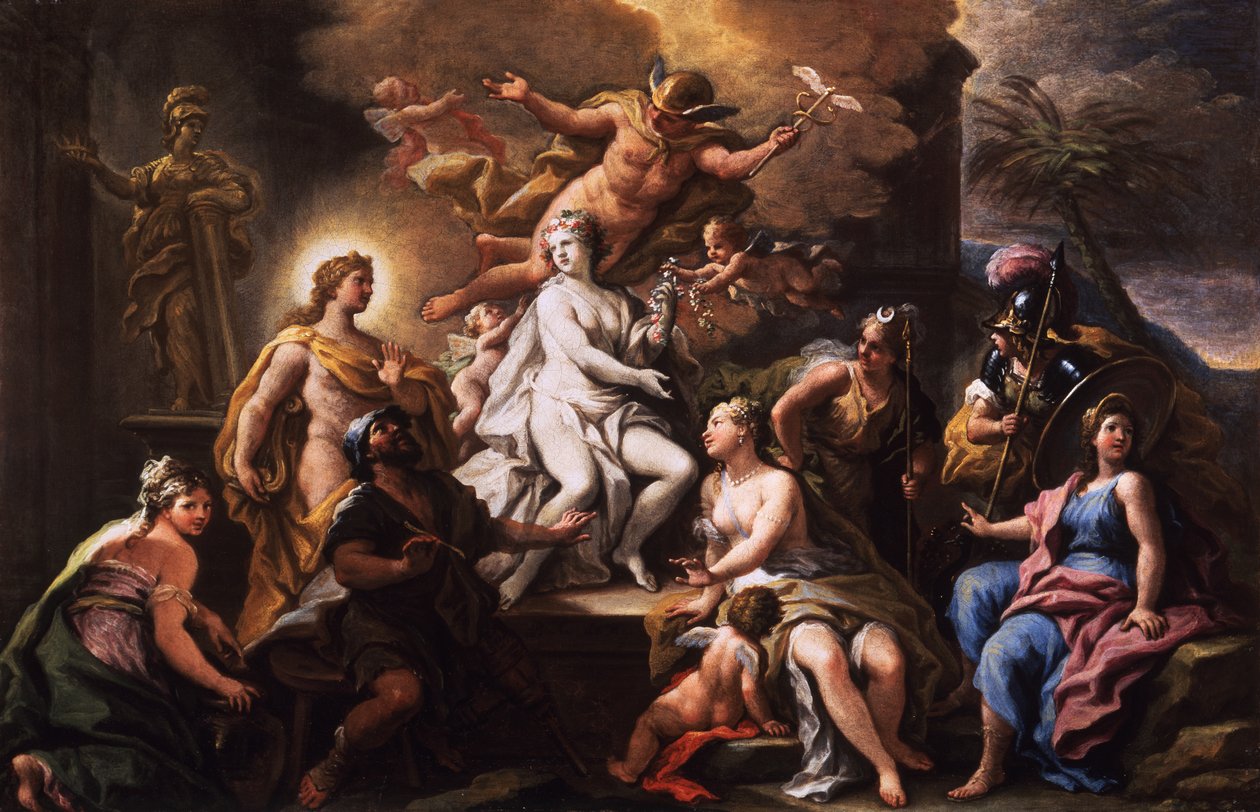 Pygmalion und Galatea von Paolo di Matteis