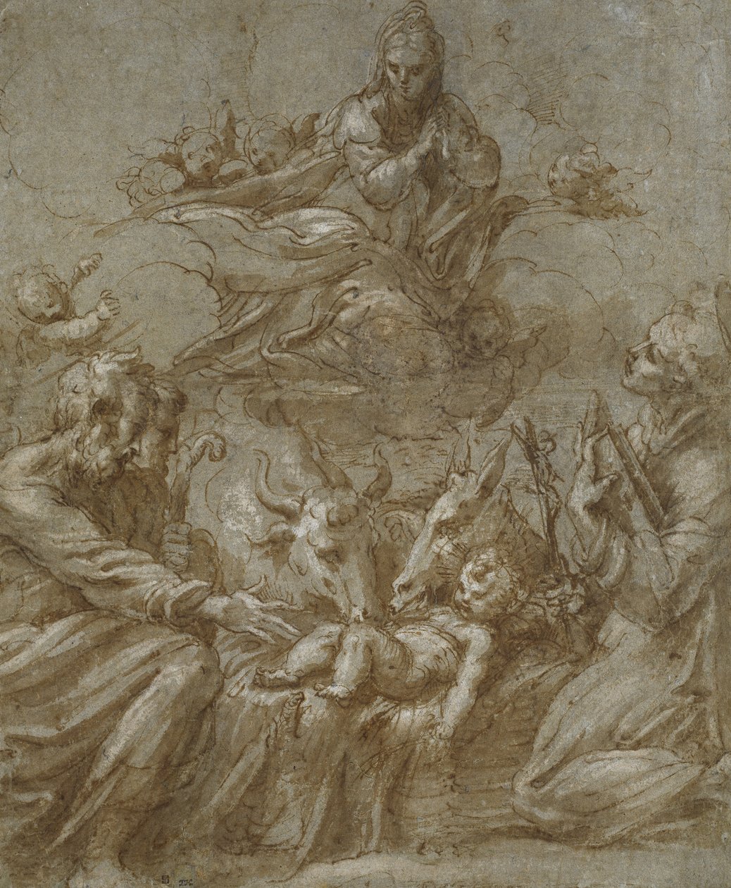 Die Geburt Christi von Parmigianino