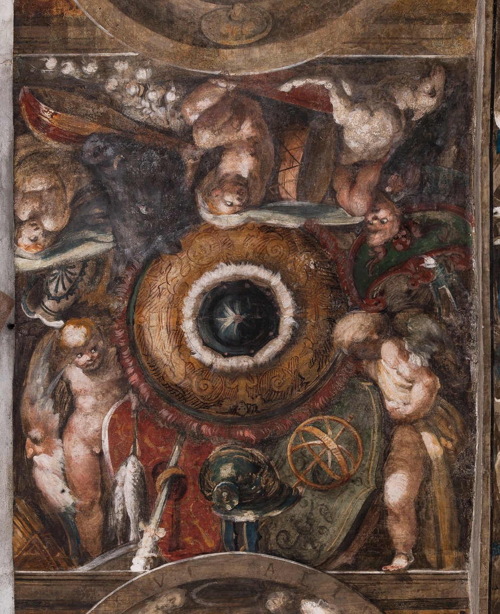 Putti (Detail), ca. 1523 von Parmigianino