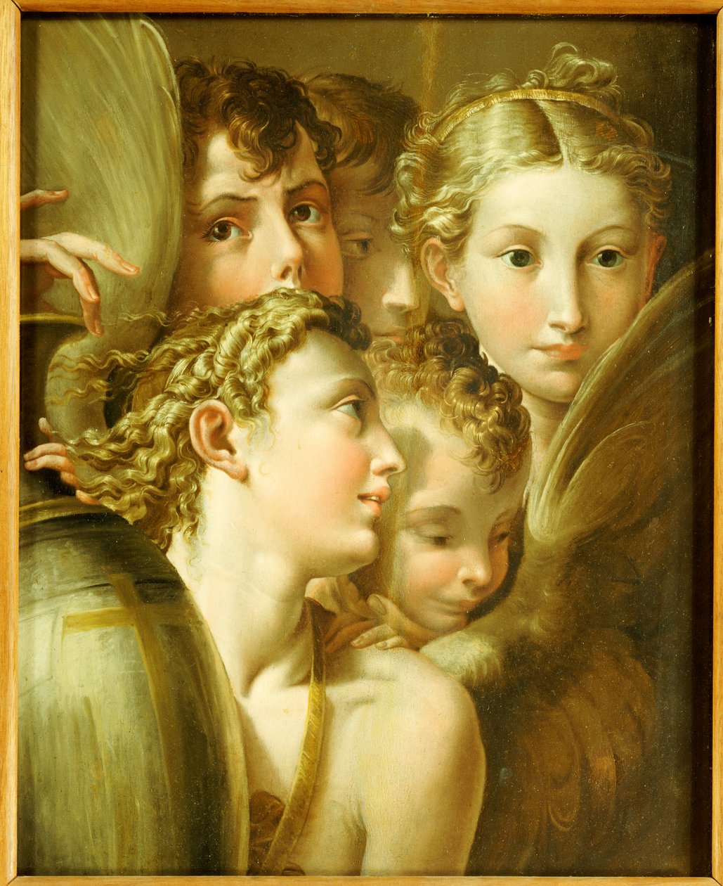 Fünf Engel von Parmigianino