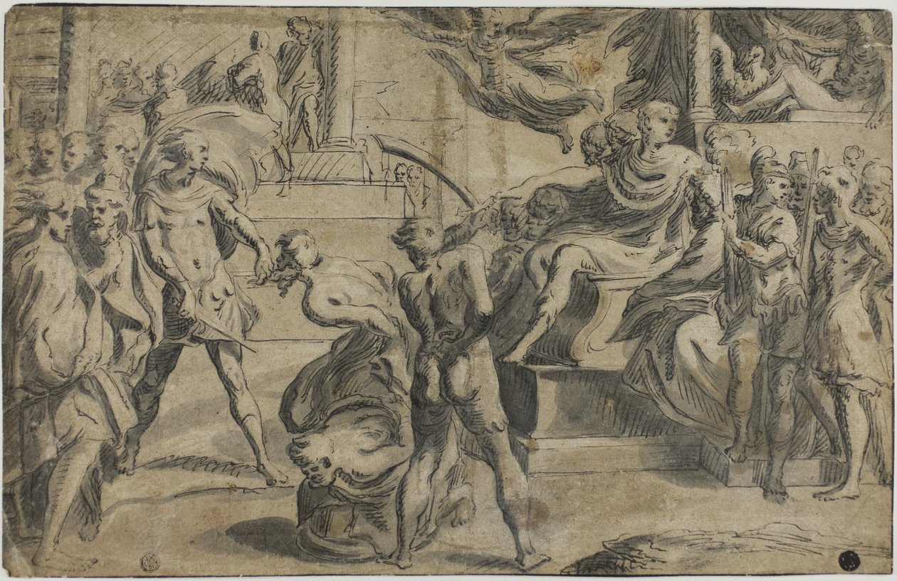 Martyrium der Heiligen Petrus und Paulus von Parmigianino