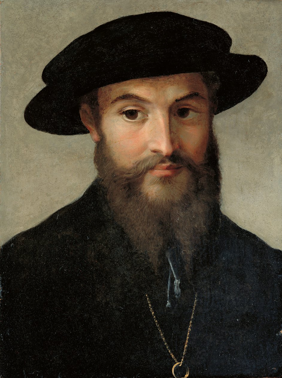 Porträt eines bärtigen Mannes von Parmigianino