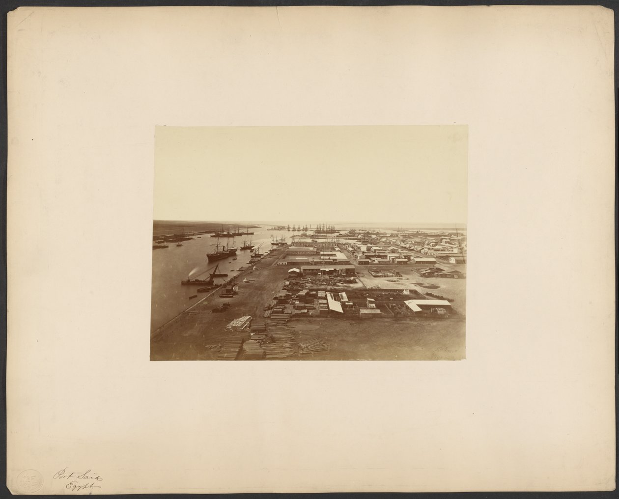 Port Said, Ägypten von Pascal Sébah