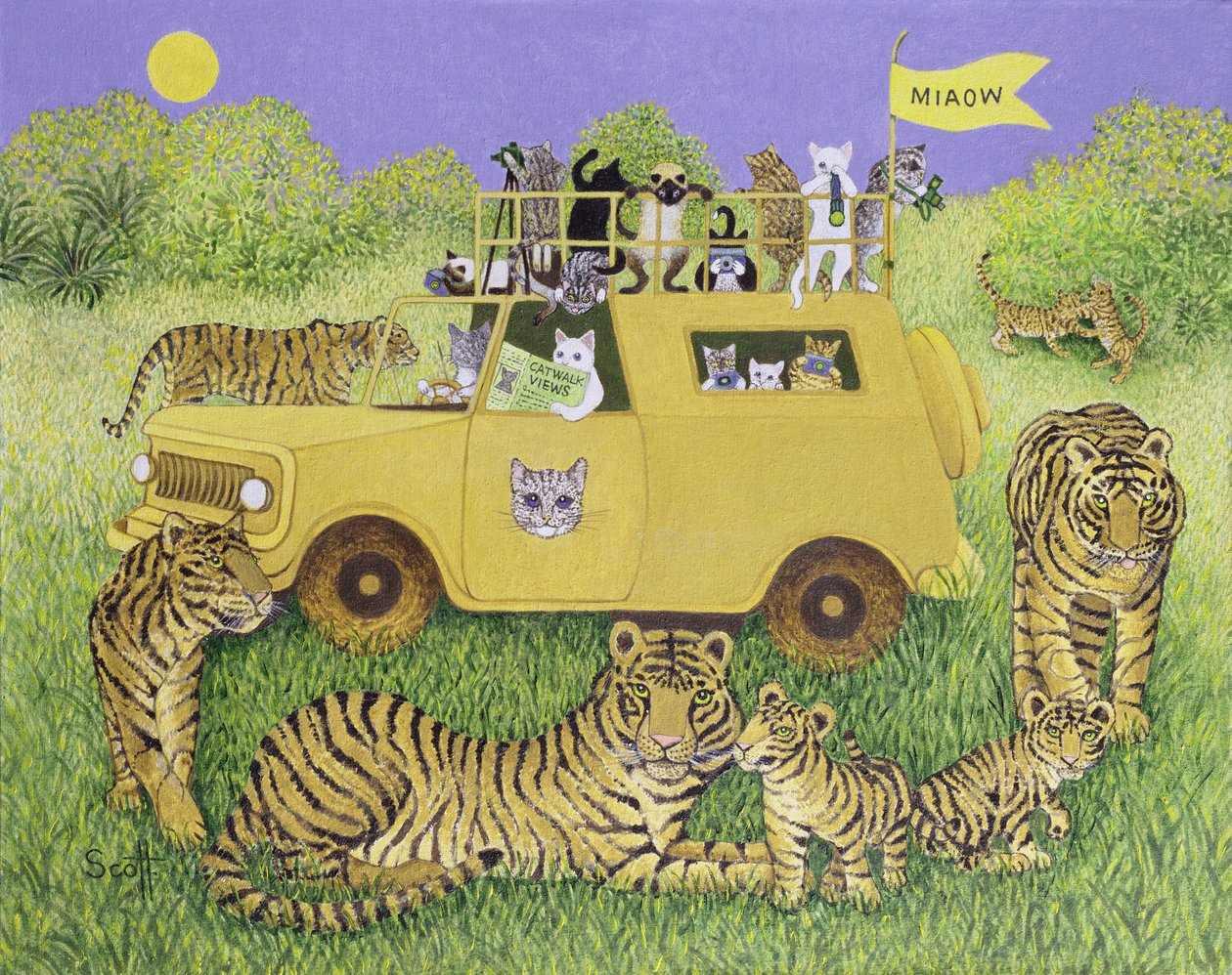 Katzen-Safari von Pat Scott