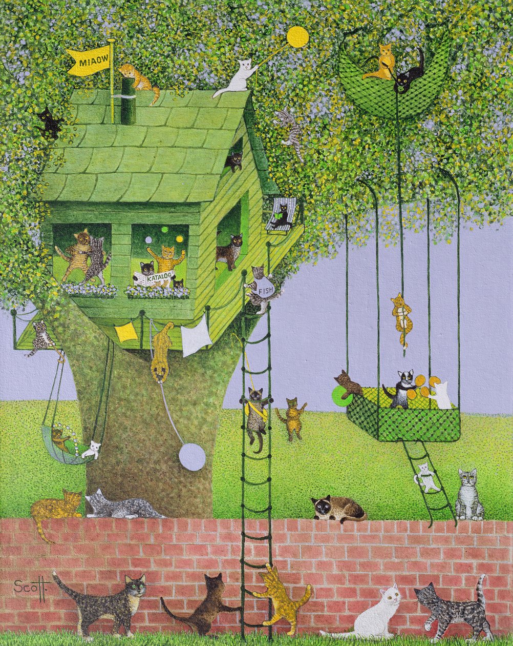 Katzenbaumhaus von Pat Scott