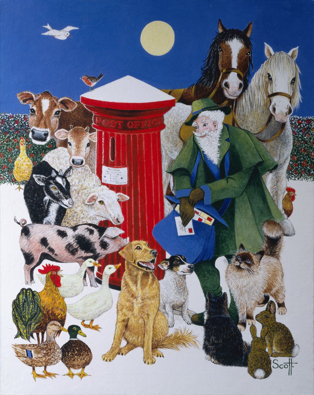Weihnachtspost von Pat Scott