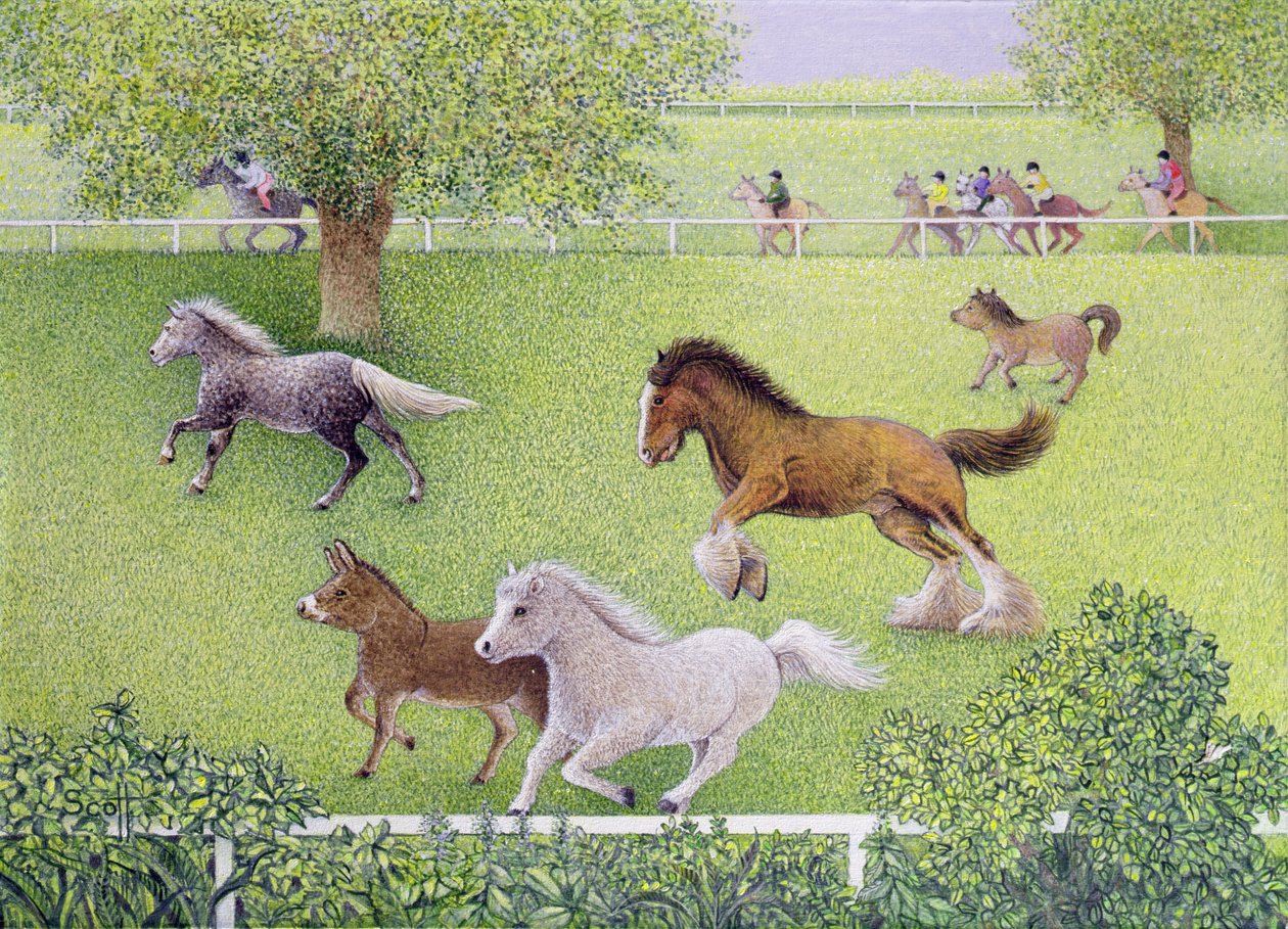 Im Galopp von Pat Scott