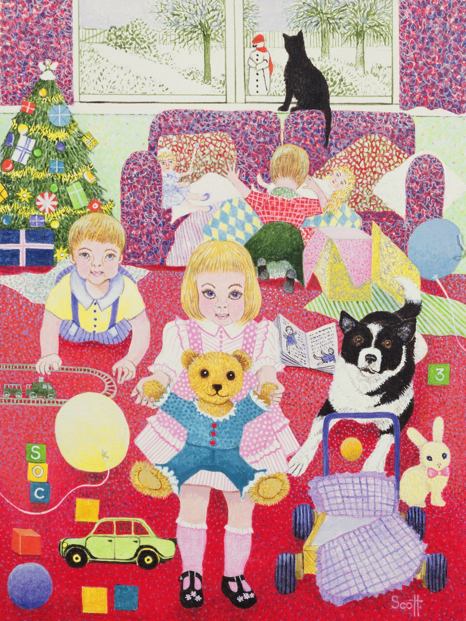 Teddys Weihnachtspyjamas von Pat Scott