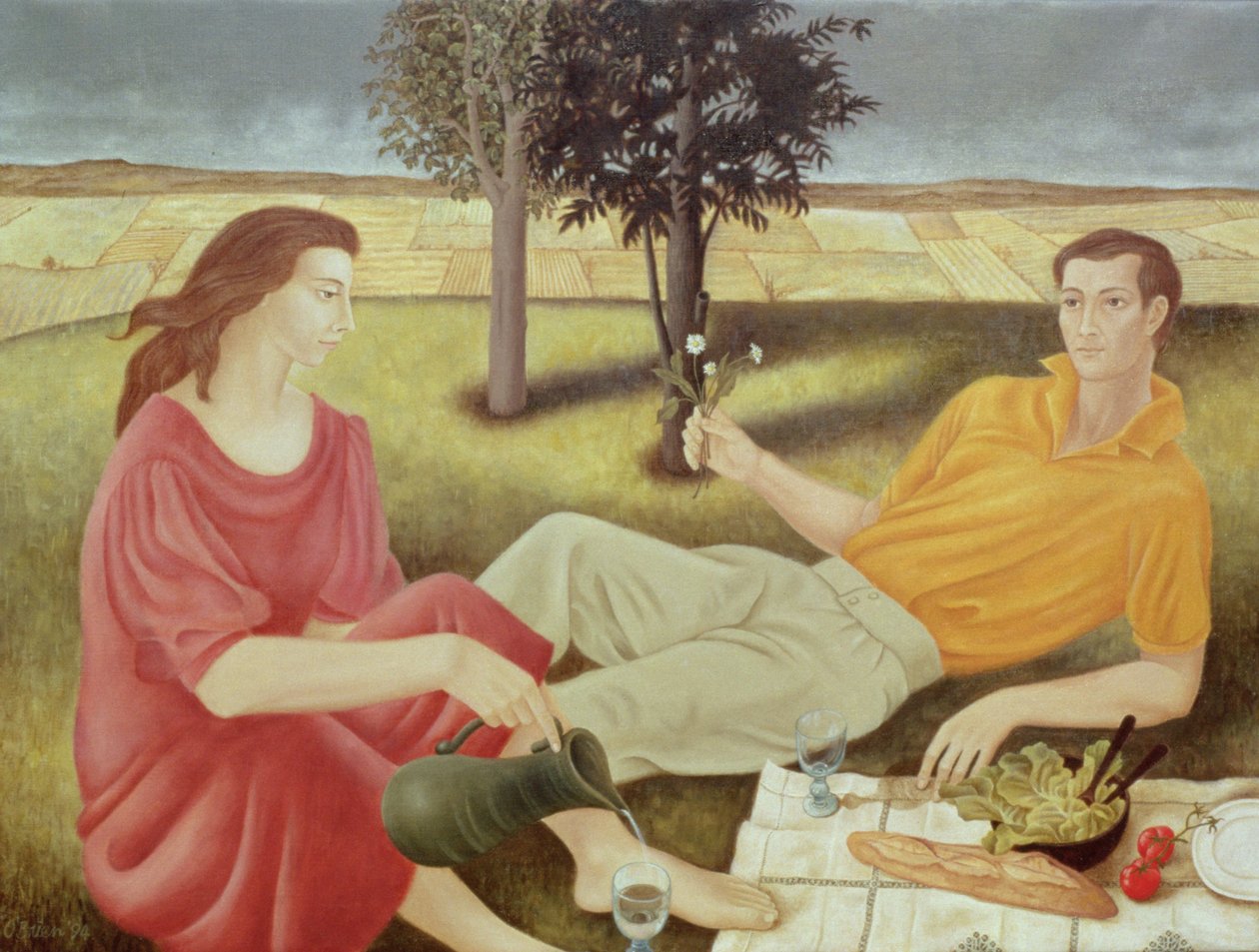 Das Picknick, 1994 von Patricia OBrien