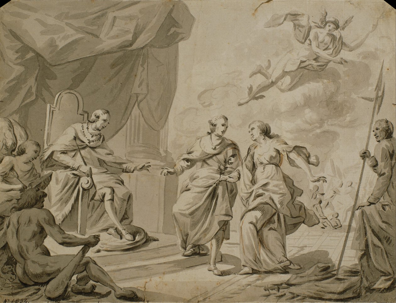 Allegorie des Friedens von Basel von Pau Montaña Cantó