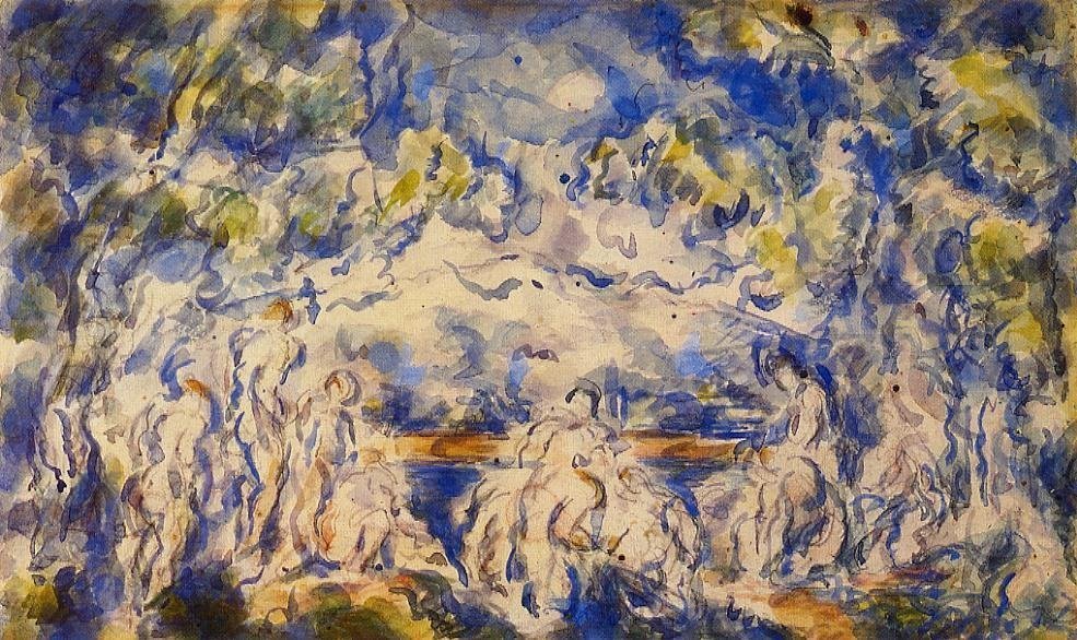 Badende von Paul Cézanne