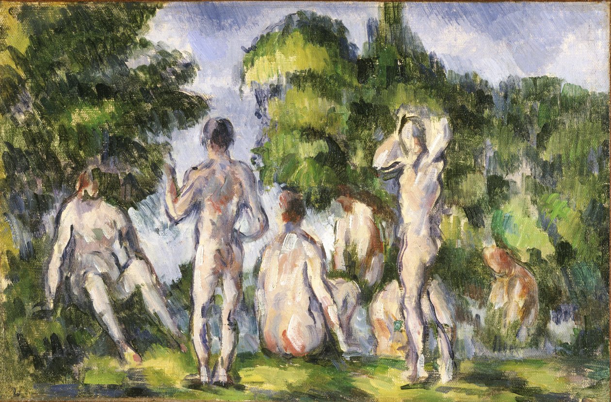 Gruppe von Badenden von Paul Cézanne