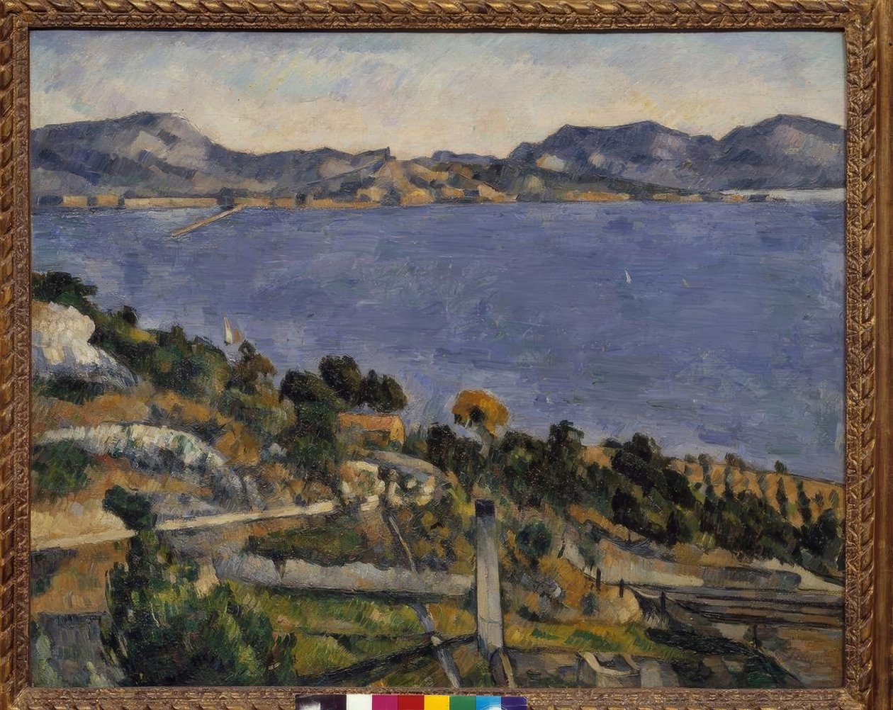 L’Estaque, vue du golfe de Marseille von Paul Cézanne