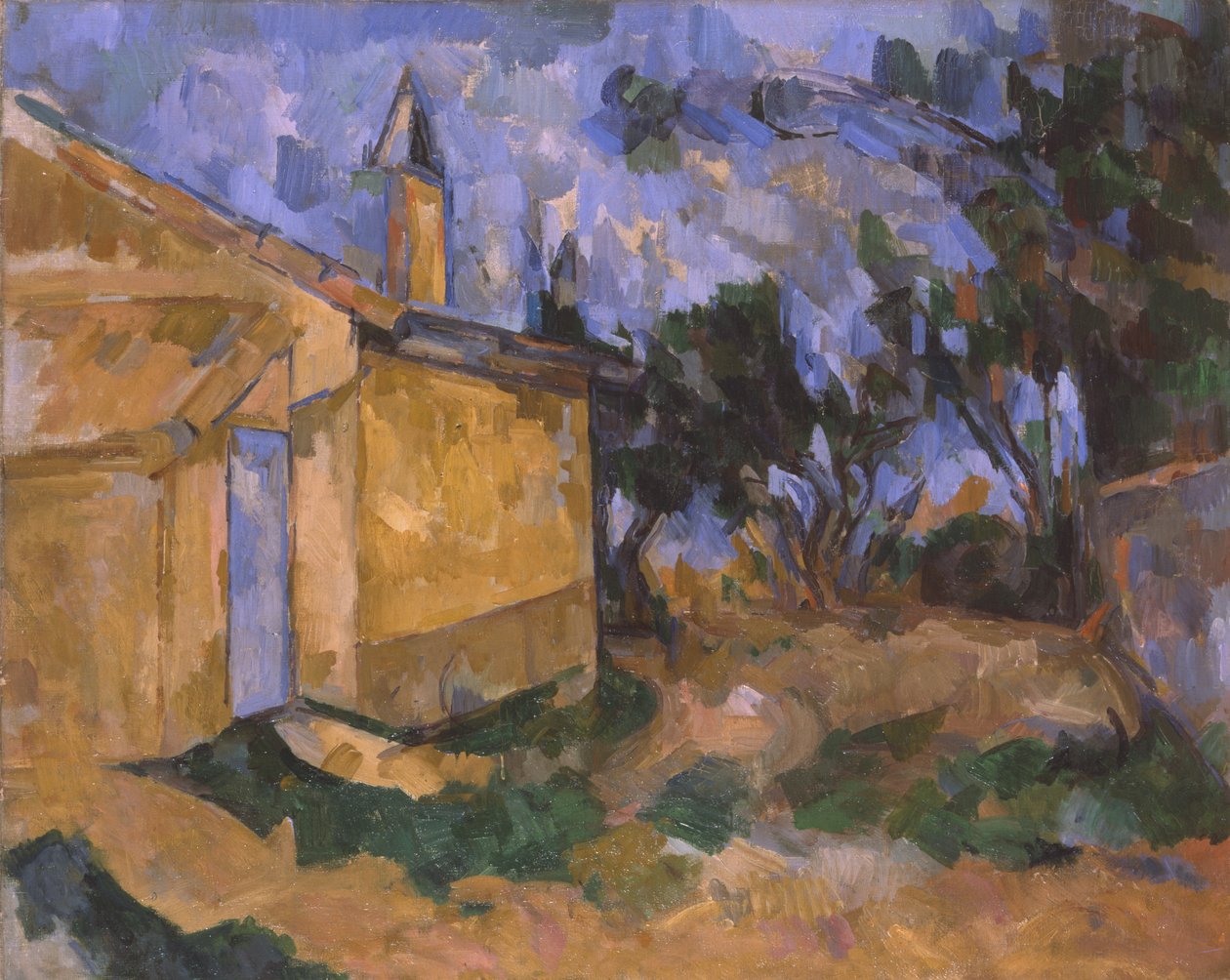 Le Cabanon de Jourdan, 1906 von Paul Cézanne