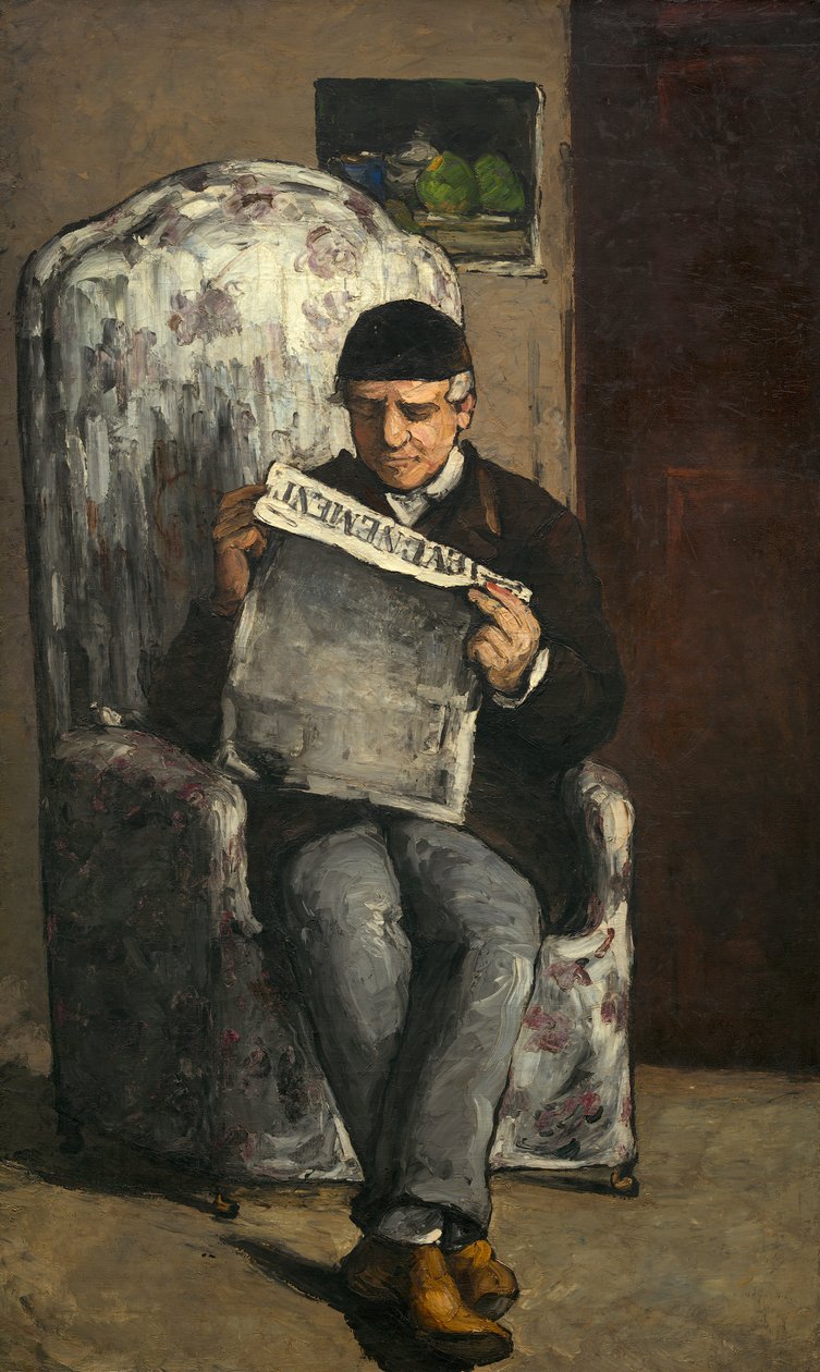 Porträt des Louis-Auguste Cézanne von Paul Cézanne
