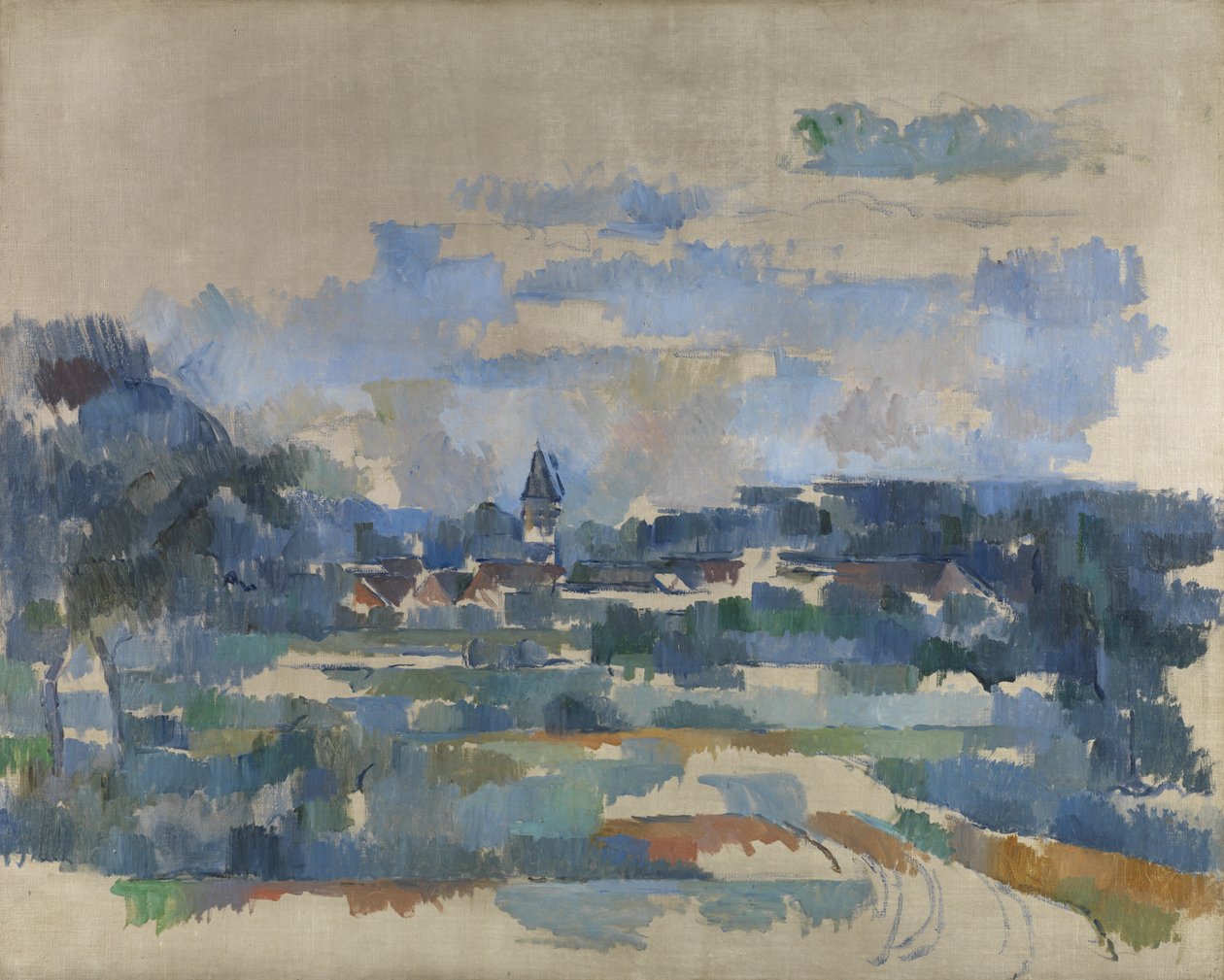 Route Tournante, 1902-06 von Paul Cézanne