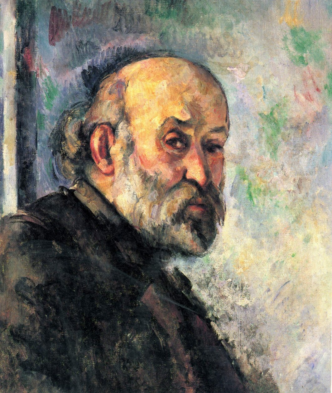 Selbstporträt von Paul Cézanne