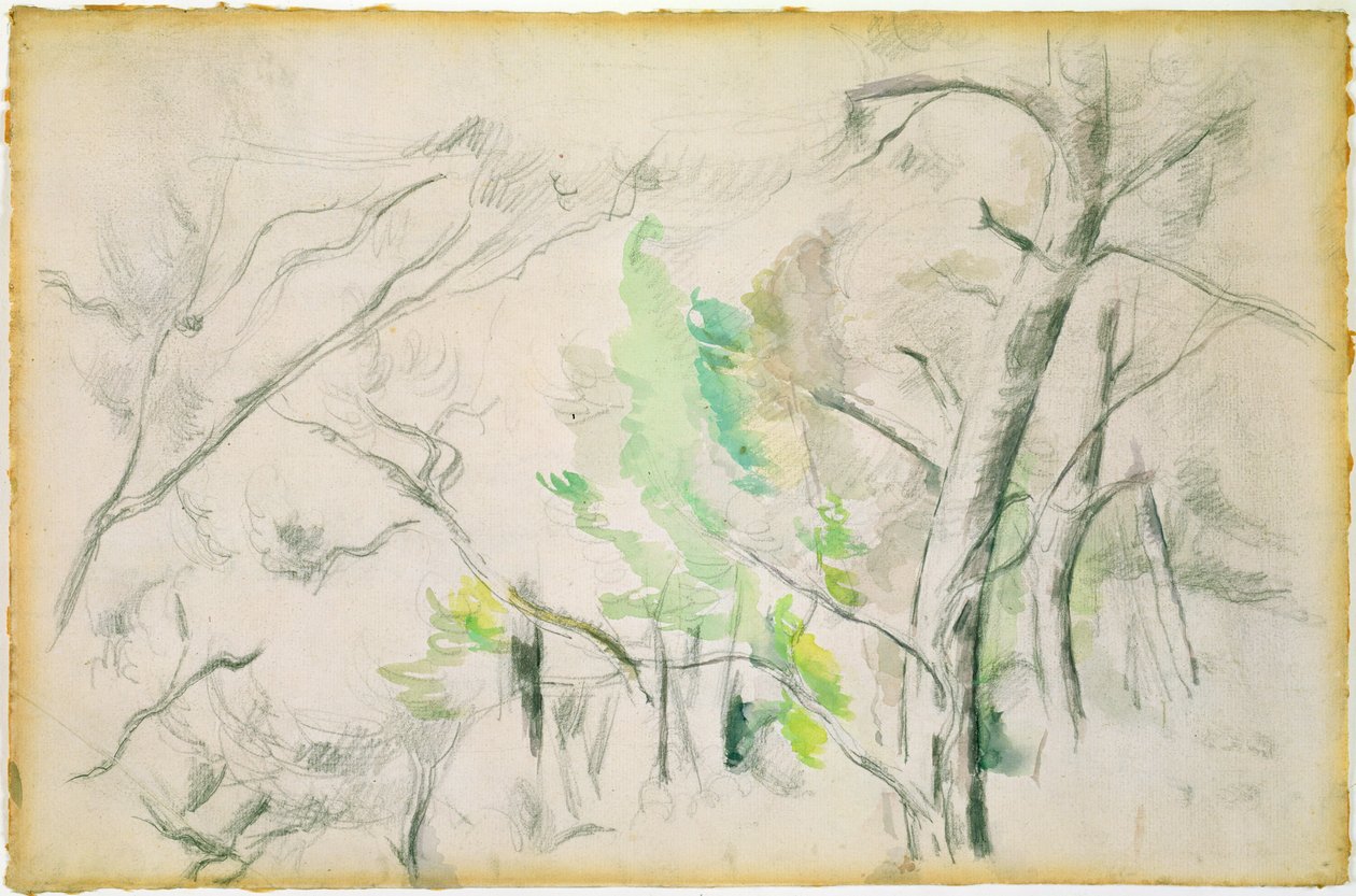 Woodside von Paul Cézanne