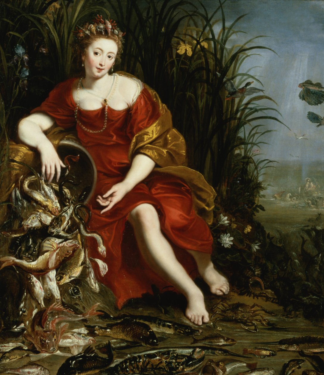 Allegorie des Wassers (Paar zu 82416) von Paul De Vos