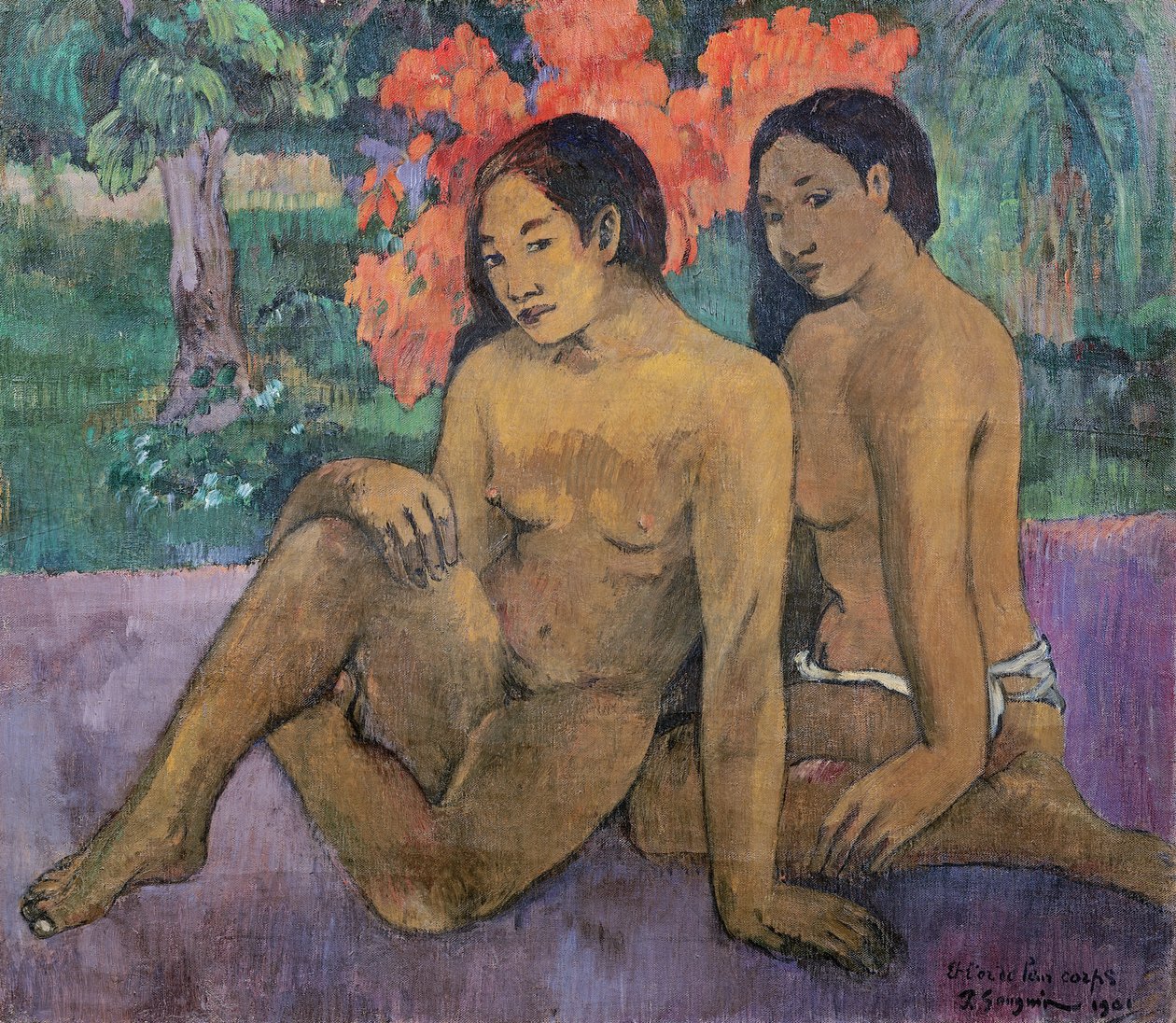 Und das Gold ihrer Körper, 1901 von Paul Gauguin