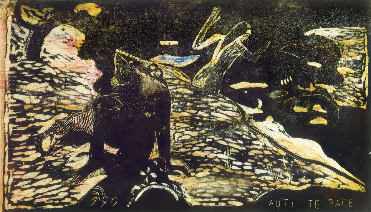 Auti Te Pape von Paul Gauguin