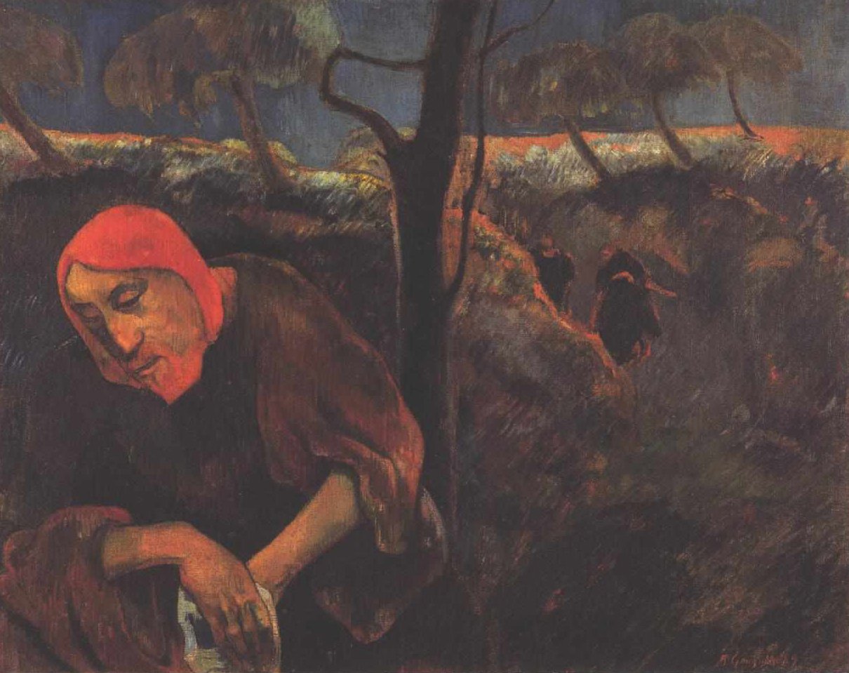 Christus am Ölberg von Paul Gauguin
