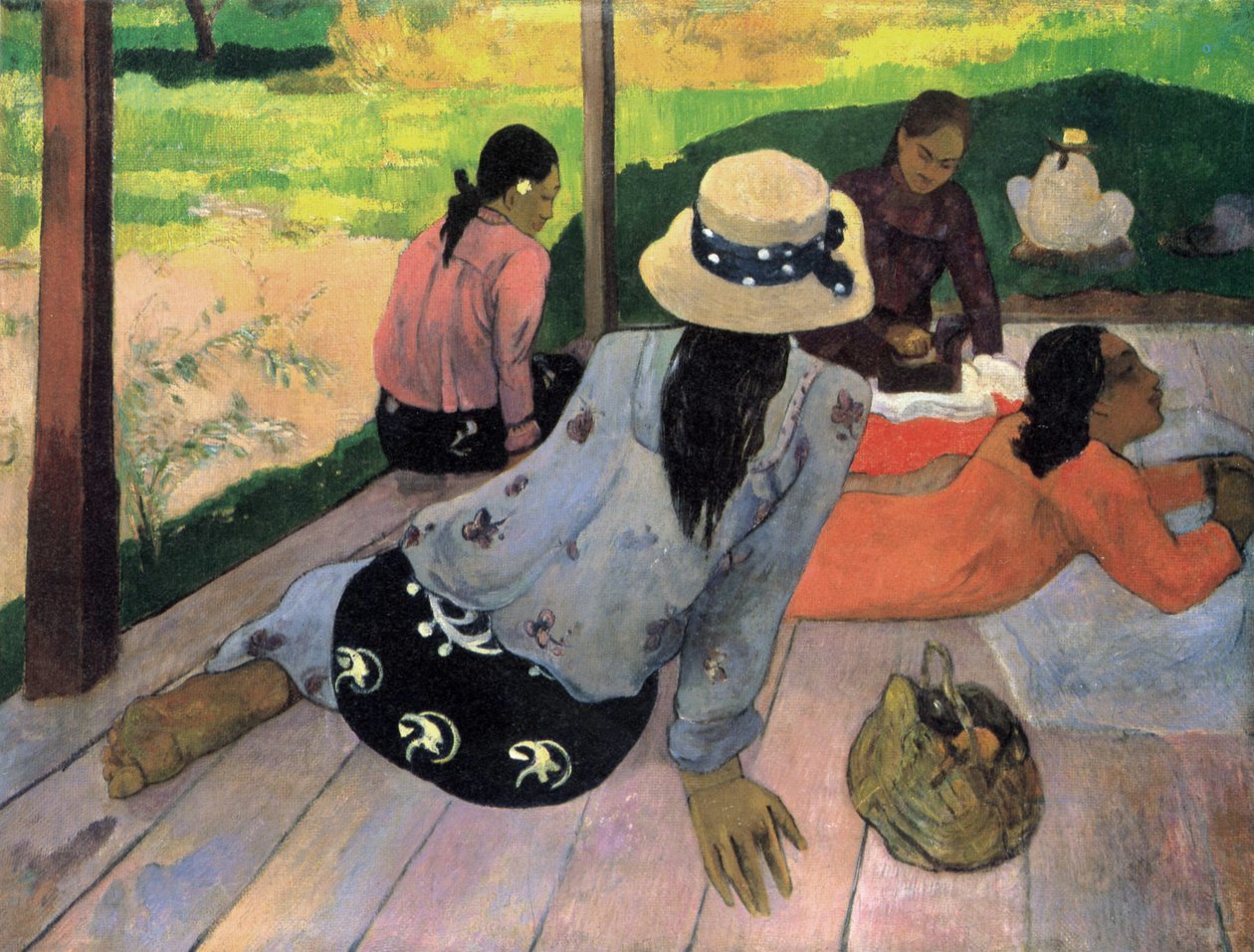 Die Mittagsruhe von Paul Gauguin