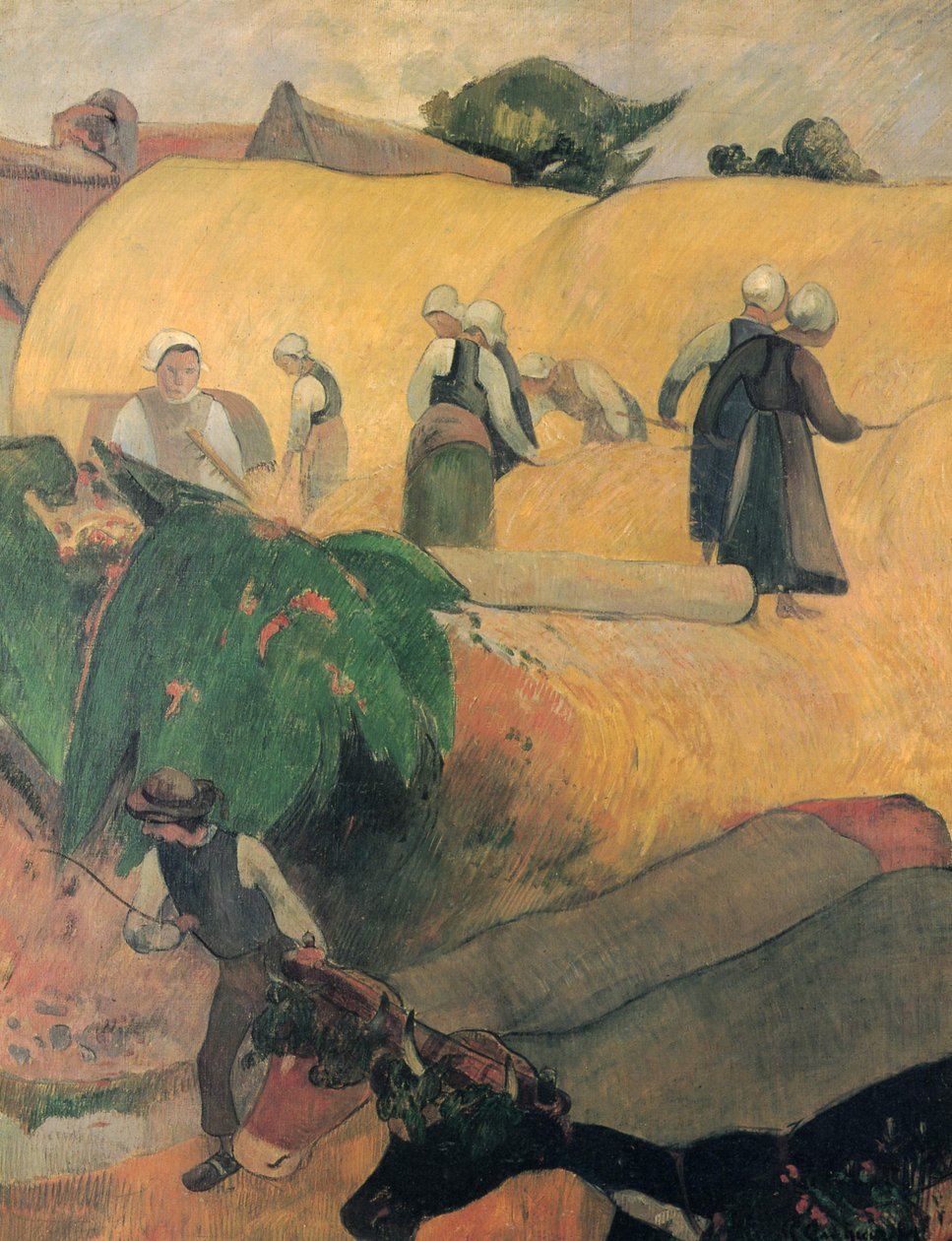Ernte in der Bretagne von Paul Gauguin