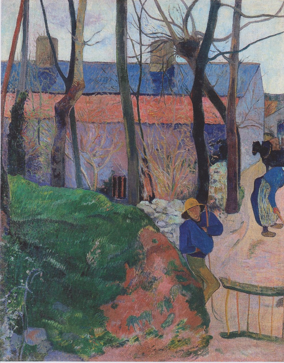Häuser in Le Pouldu von Paul Gauguin