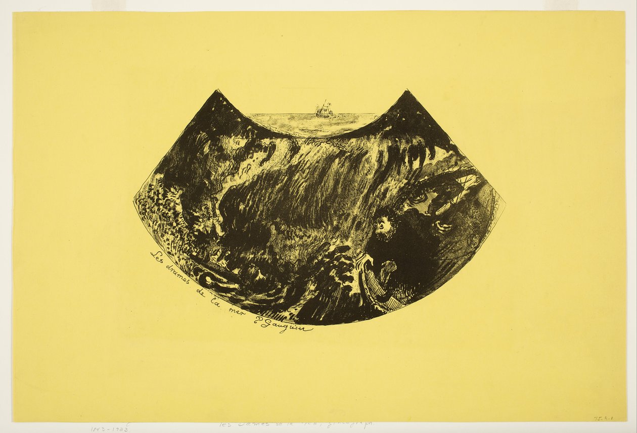 Die Dramen des Meeres von Paul Gauguin