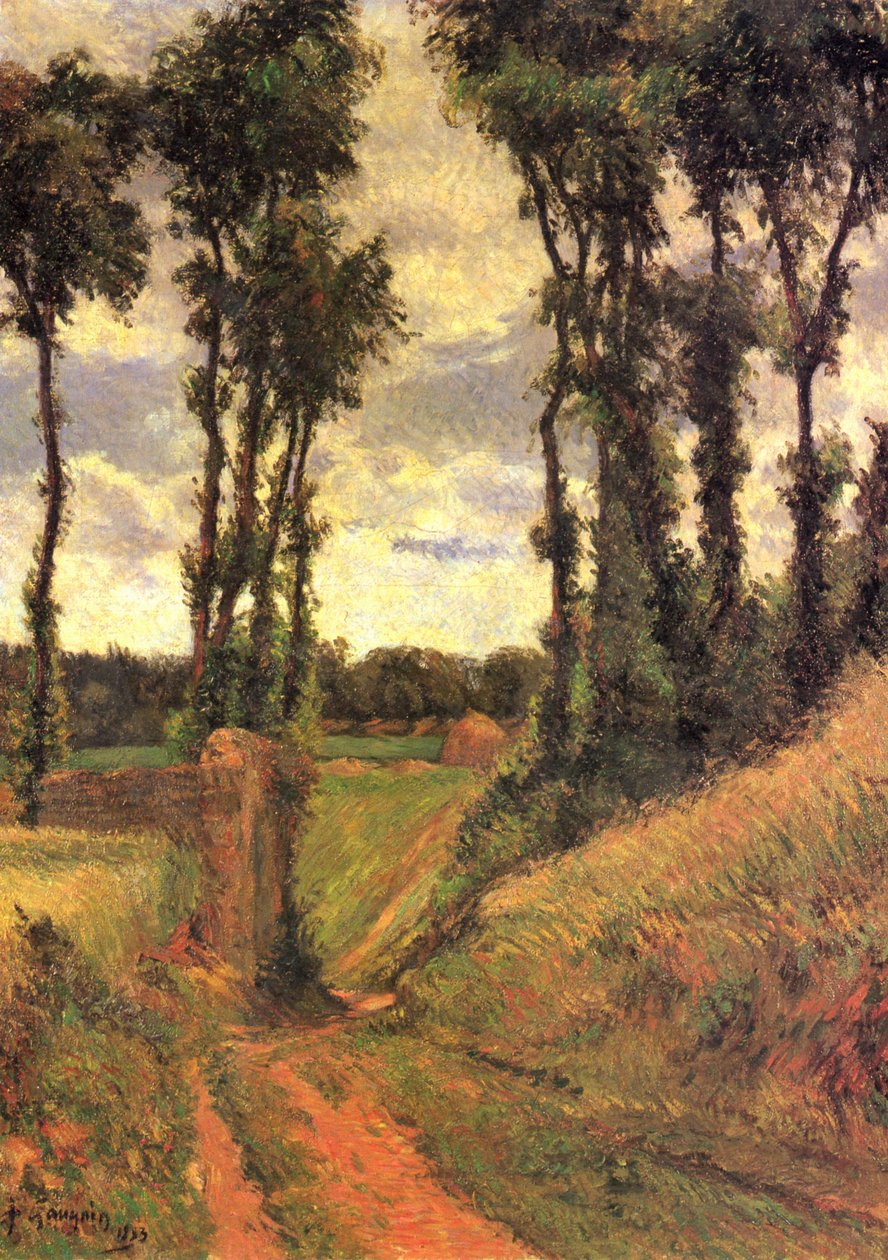 Pappeln von Paul Gauguin