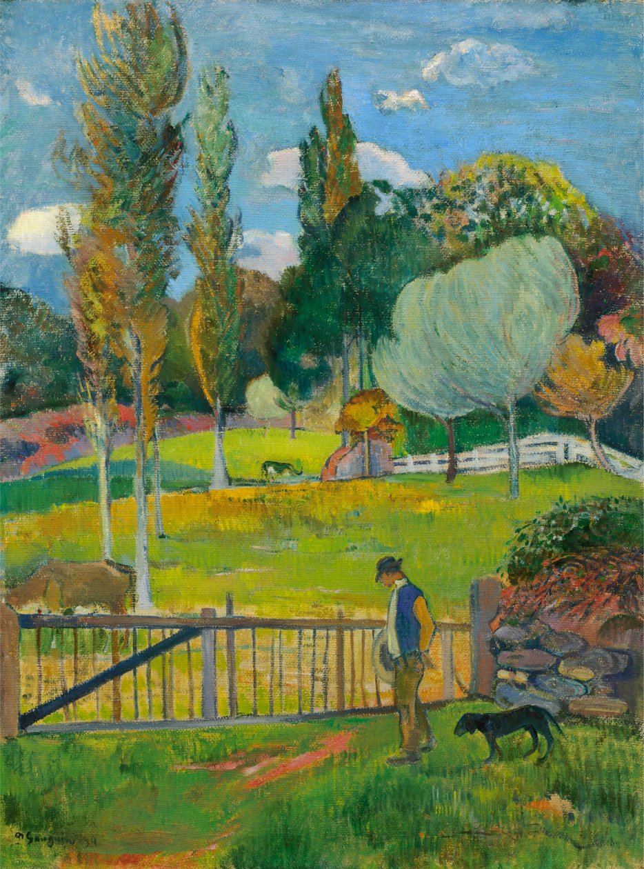 Landschaft von Paul Gauguin