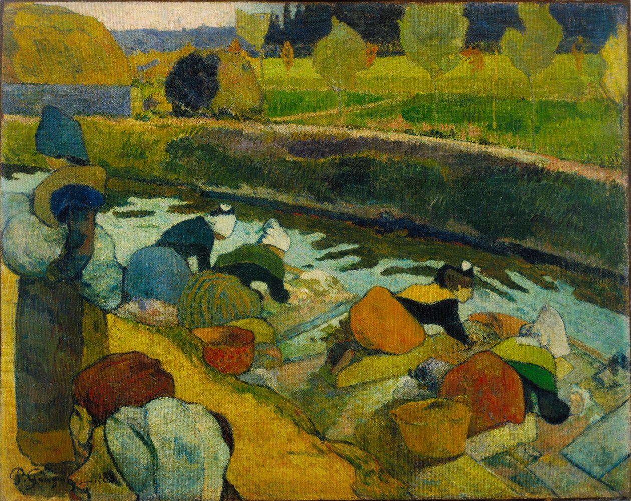 Wäscherinnen von Paul Gauguin