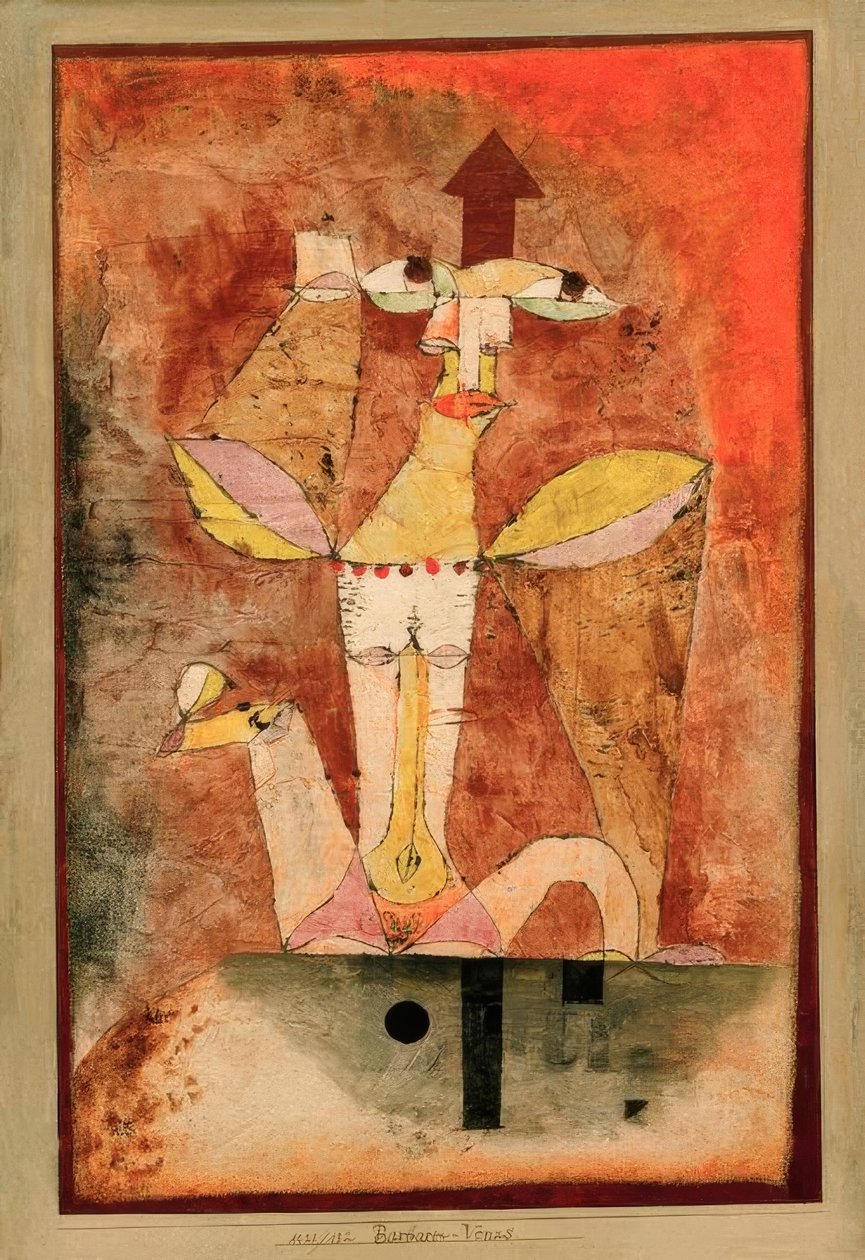 Barbaren-Venus von Paul Klee