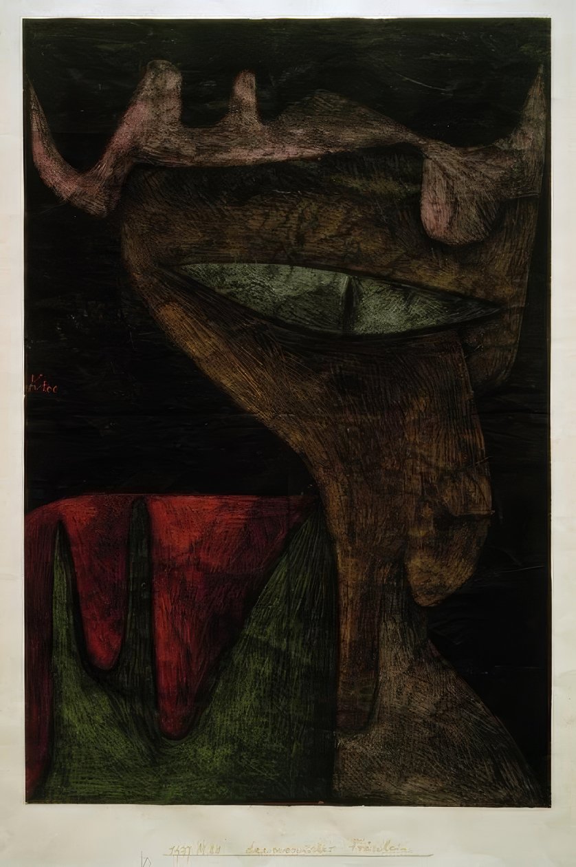 Dämonisches Fräulein von Paul Klee