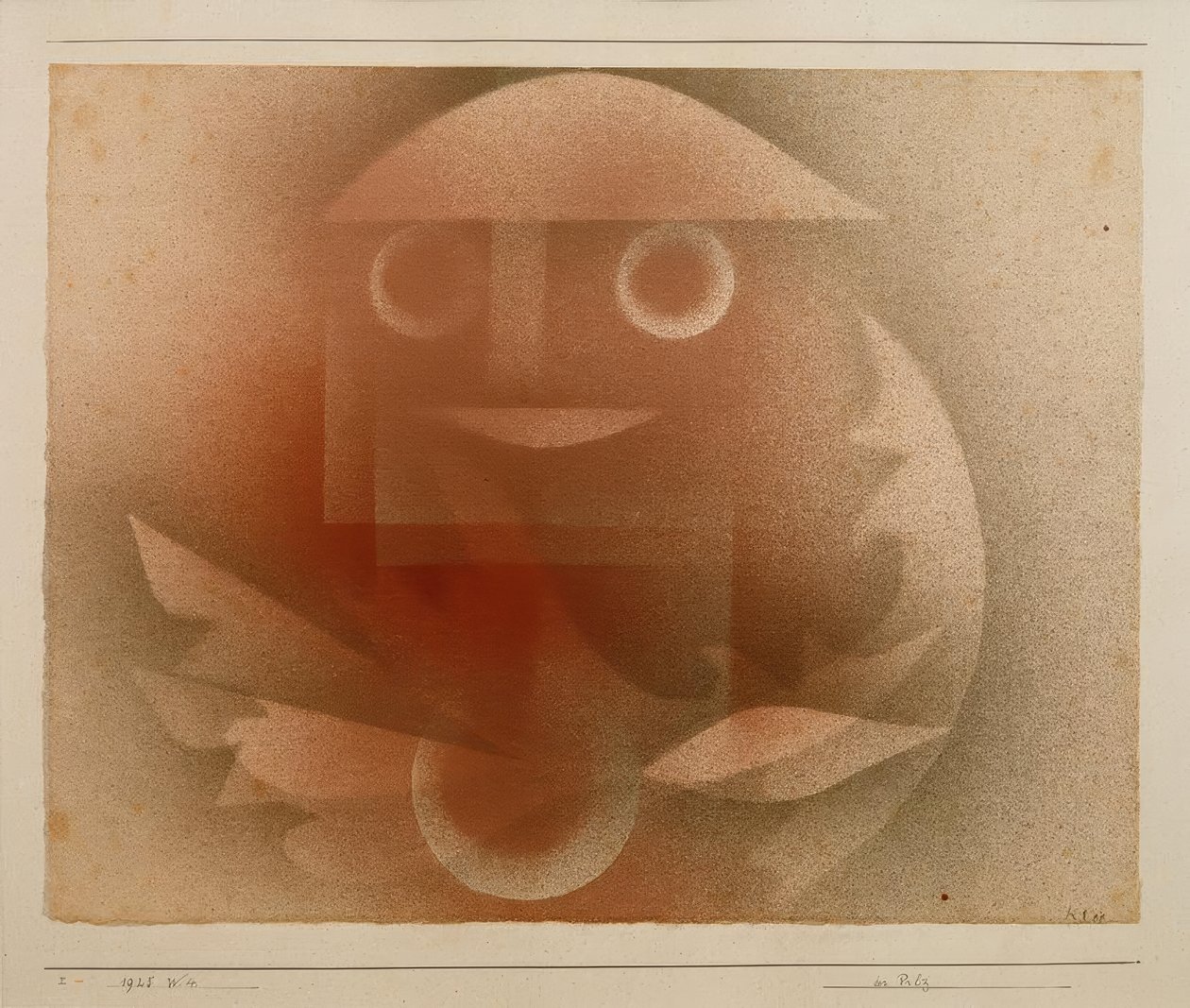 Der Pilz von Paul Klee