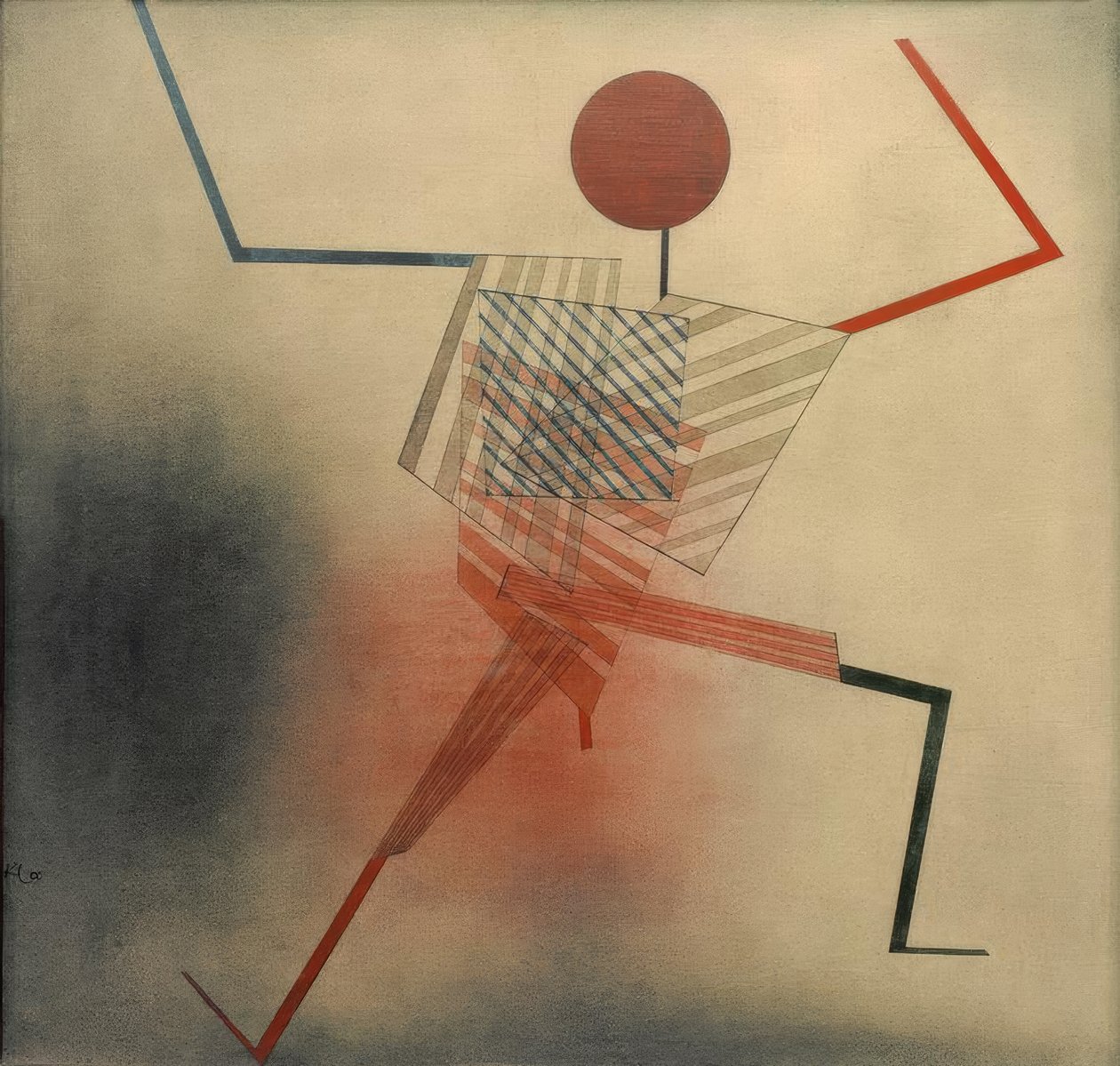 Der Springer von Paul Klee