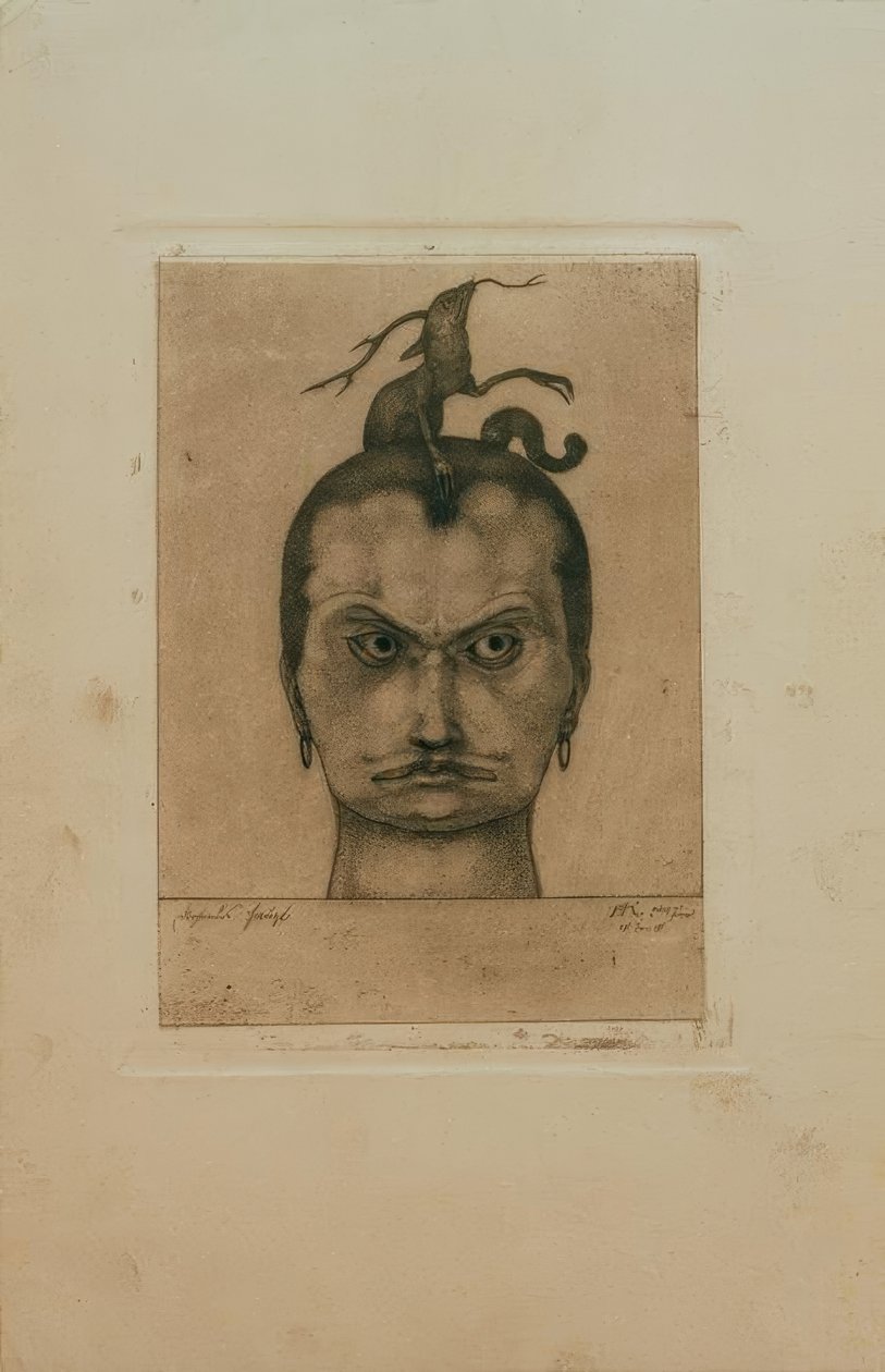 Drohendes Haupt von Paul Klee