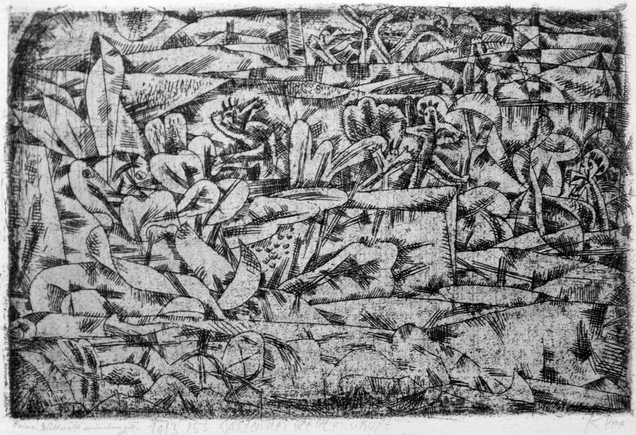 Garten der Leidenschaft von Paul Klee