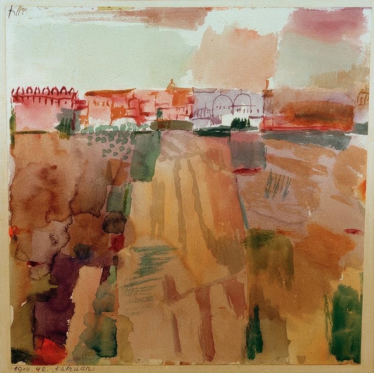Kairouan von Paul Klee