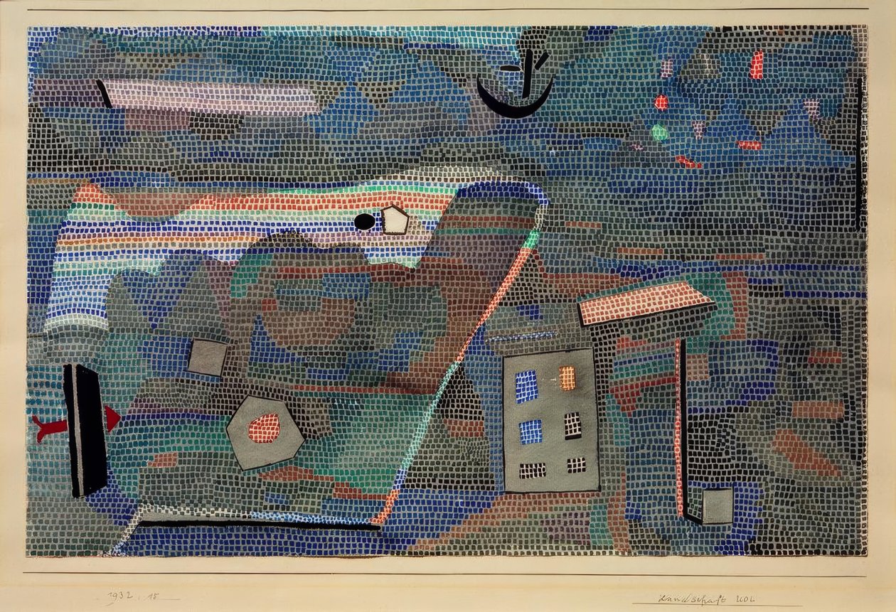 Landschaft UOL von Paul Klee