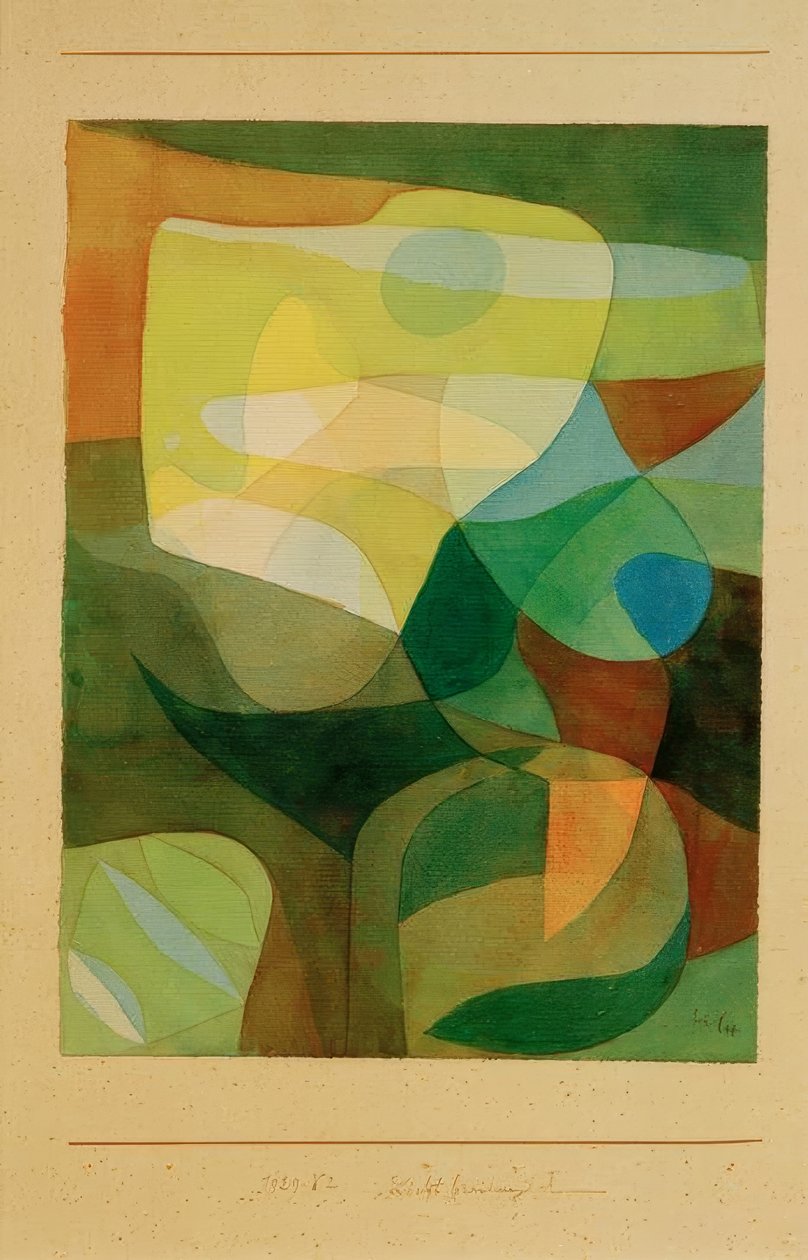 Lichtbreitung I von Paul Klee