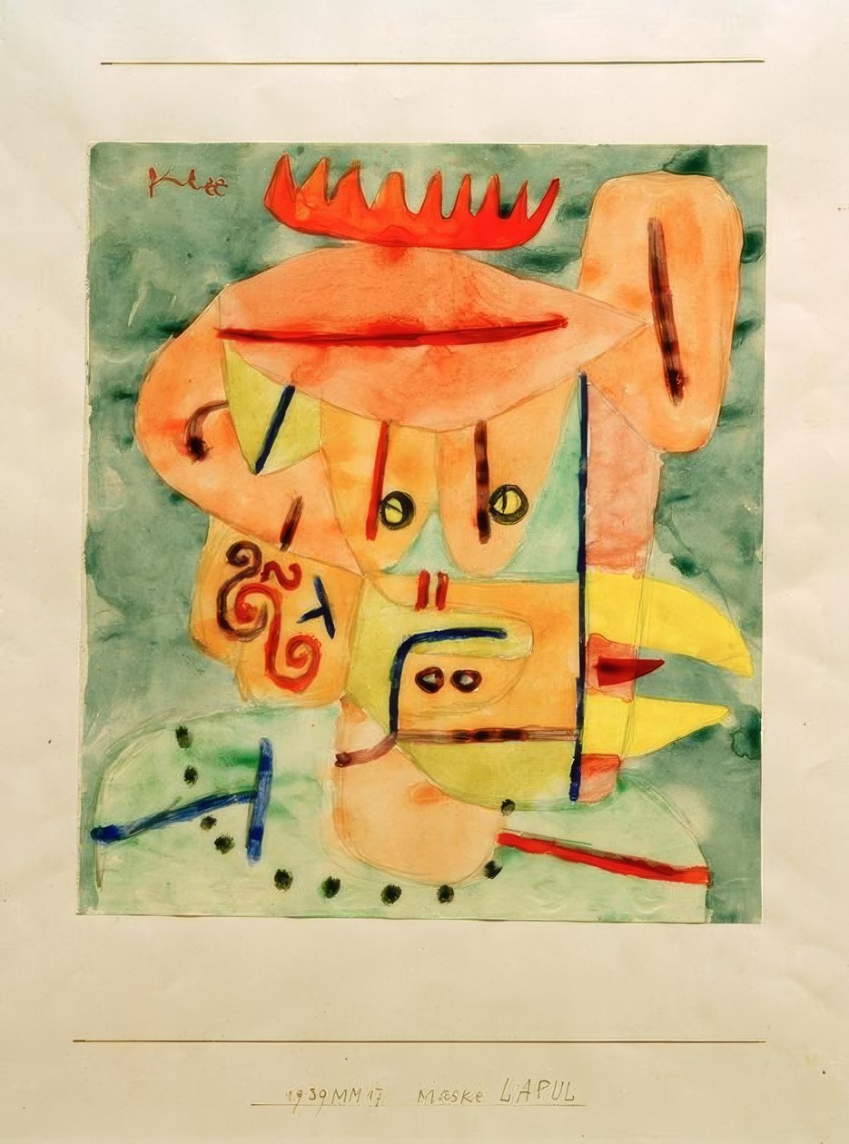 Maske LAPUL von Paul Klee