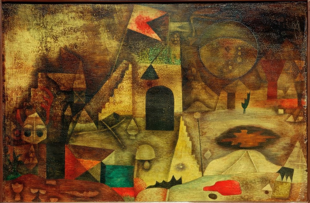 Romantischer Park von Paul Klee
