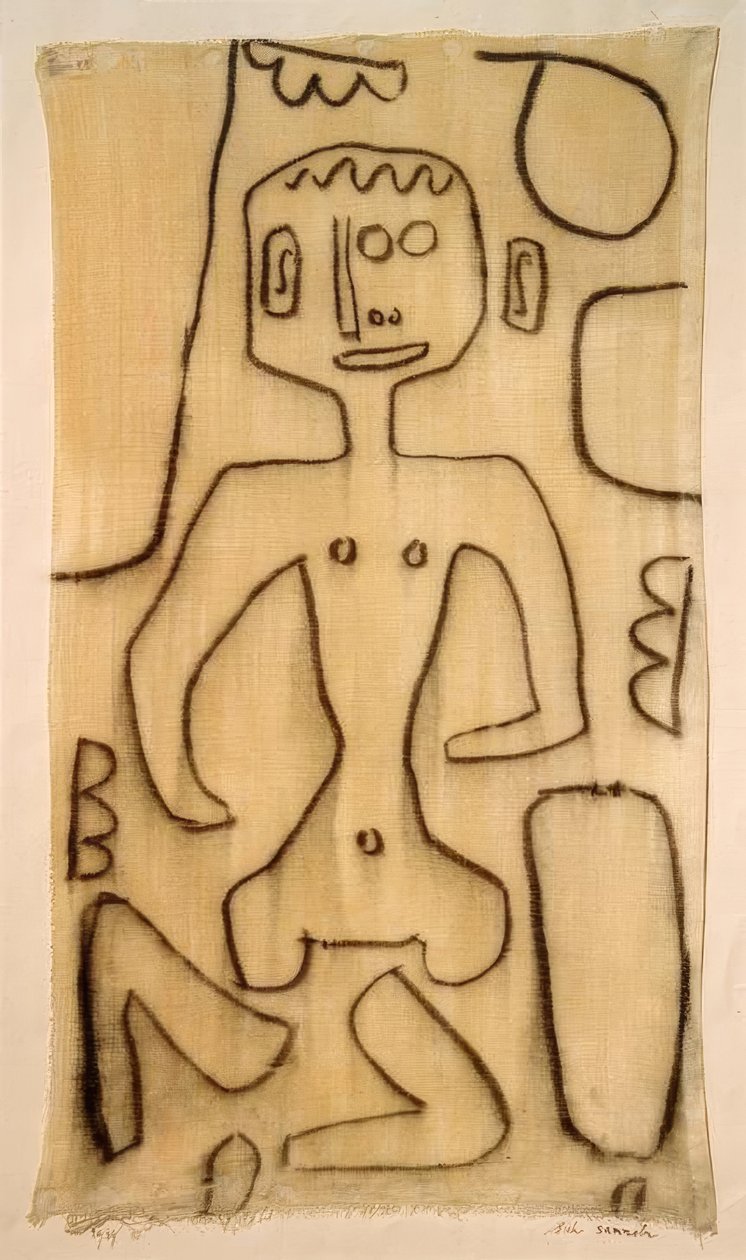 Sich sammeln von Paul Klee