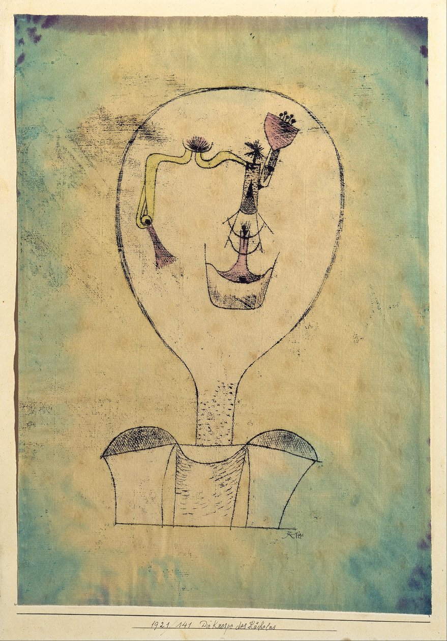 Die Anfänge eines Lächelns von Paul Klee