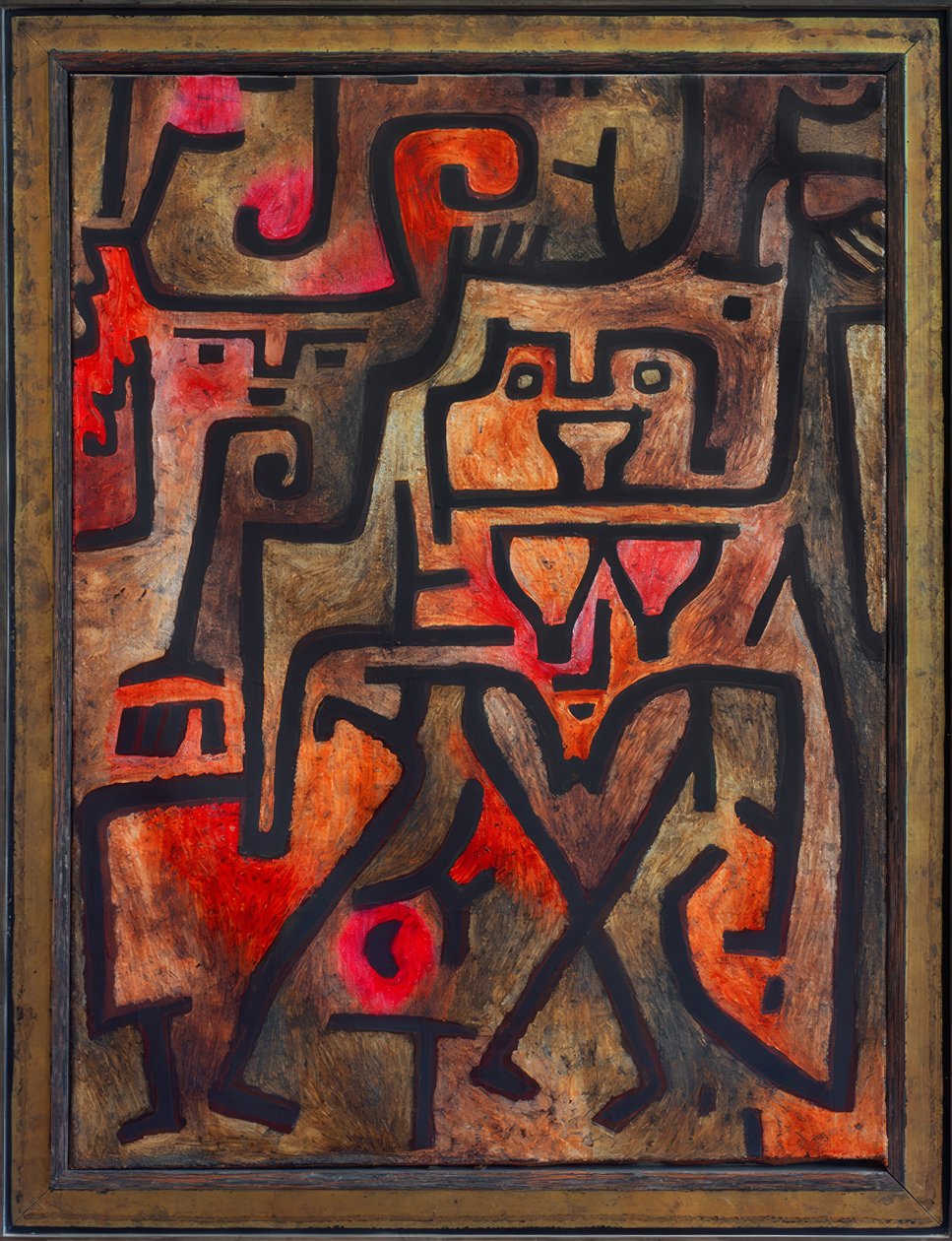 Waldhexen von Paul Klee