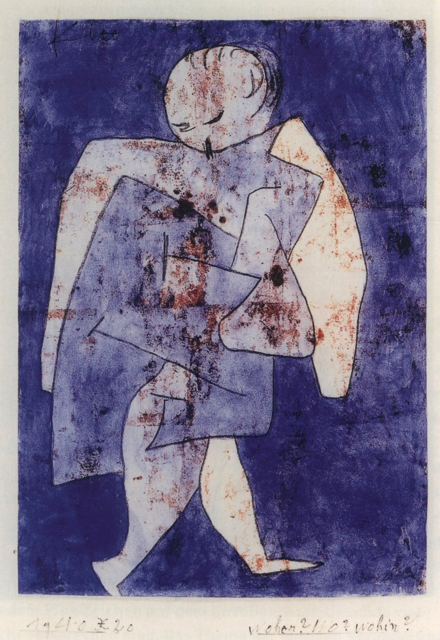 Woher wo wohin von Paul Klee