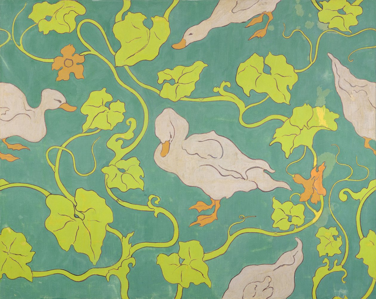 Die Enten, um 1893-99 von Paul Elie Ranson