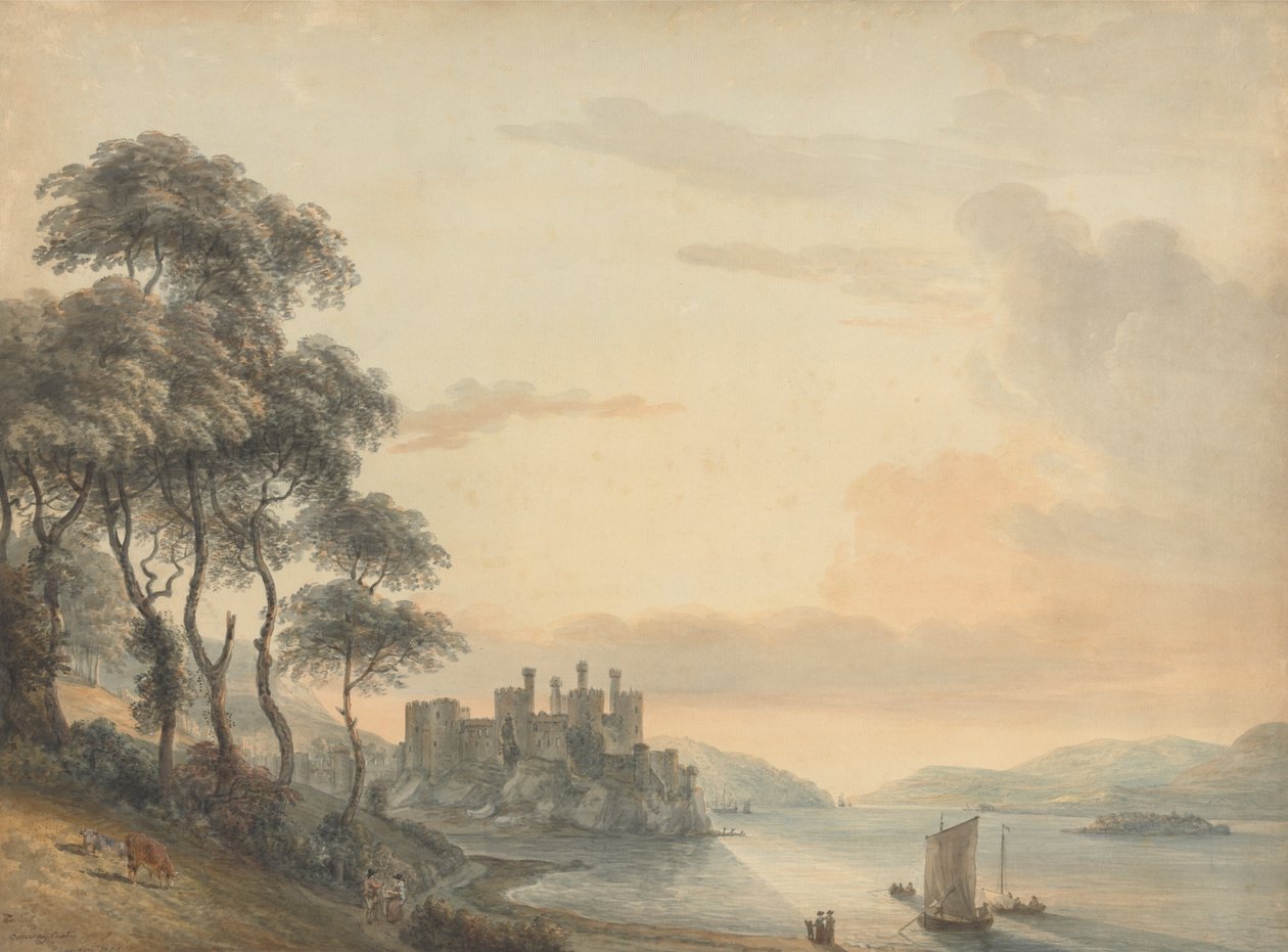 Conway Castle von Paul Sandby